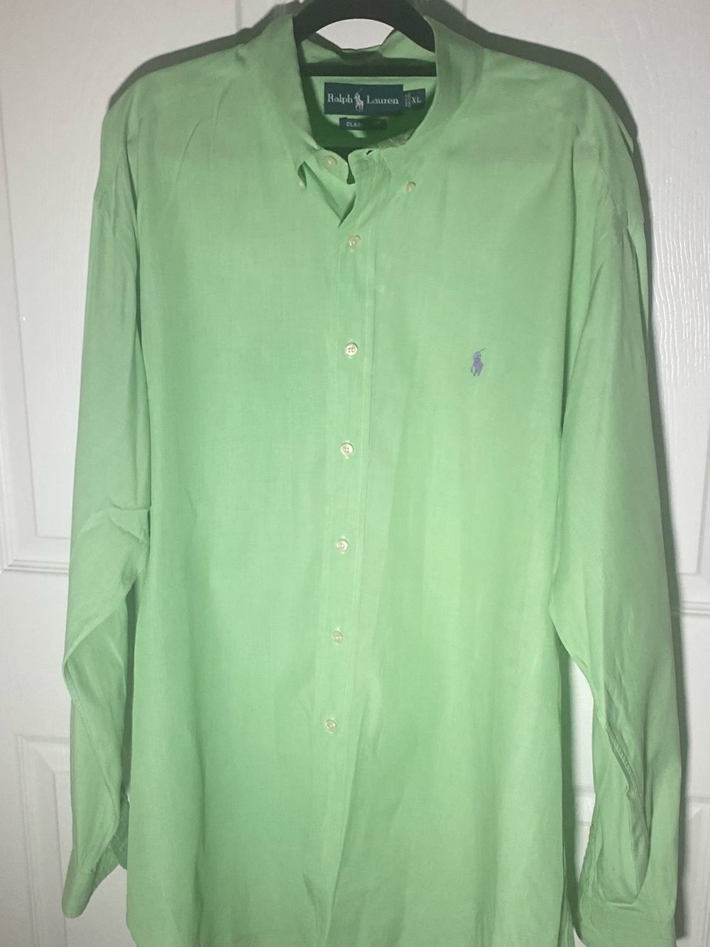 Polo by Ralph Lauren Light Green Button-Down Shirt